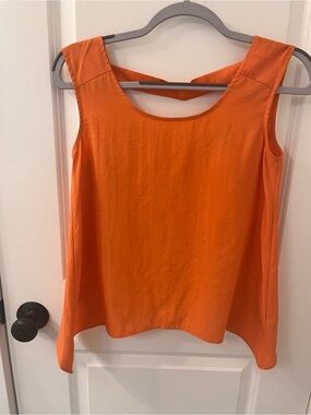 Vintage Forenza Bright Orange Scoop-Neck Tank